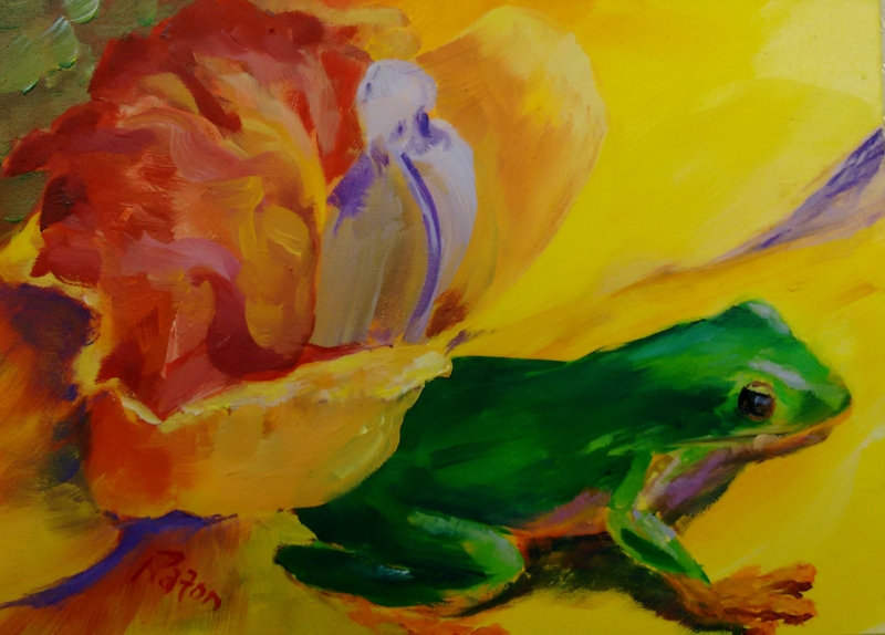 Orchid Extra by artist Nancy  Paton